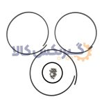 کیت رینگ کربنی 4 تیکه فولی ورودی گیربکس اتوماتیک ام وی ام X33